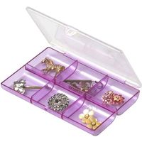 シンコハンガー Larca. ブローチケース パープル 18800 1セット(6個)（直送品）