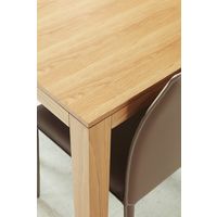 【車上渡し】 あずま工芸 TOCOM セロ ダイニングテーブル 幅1350×奥行800×高さ720mm ナチュラル TDT-1346 1台（直送品）