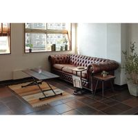 【軒先渡し】 あずま工芸 TOCOM マルコ サイドテーブル スクエア 幅400×奥行300×高さ480mm ダークブラウン 1台（直送品）