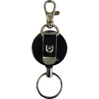 中林製作所 キーバックリール 太PE 80cm キーホルダー付き KR-02 1個