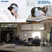 ウェザリー・ジャパン 脳波測定リラクゼーションアイマスク ルーナ LUUNA Luuna01（直送品）