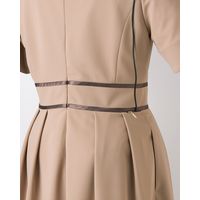 ハネクトーン早川 ワンピース ベージュ 9号 7732-5（直送品）