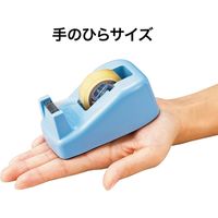 オープン工業 ミニテープカッター(テープ付) 青 TD-20-BU 1セット(2台)