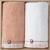 【ギフト包装】 「幸せの宝箱」二段重ね 日本製風呂敷包み OJYU-SHU40MBL（M） ブルー（直送品）