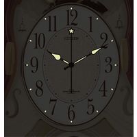 【ギフト包装】 シチズン メロディ電波掛時計（12曲入） シチズン 4MN496AZ06（直送品）