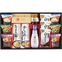 【ギフト包装】 味香門和膳（みかどわぜん）アマノフーズ＆キッコーマン和食詰合せ MKD-30（直送品）