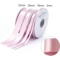 横浜ディスプレイミュージアム オリジナルサテンリボン5ミリ幅 10巻入 ライトグリーン MRK-0001（直送品）