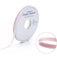 横浜ディスプレイミュージアム エッジリボン5ミリ幅 10巻入 ブラウン MRK-0013（直送品）