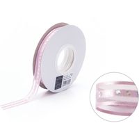 横浜ディスプレイミュージアム ラインストーンオーガンジーリボン12ミリ幅 10巻入 ラベンダー MRK-0027（直送品）