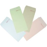 カラークラフト封筒 長3 鶯 1000枚 N3S-429 イムラ封筒（直送品）