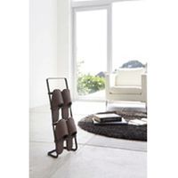 山崎実業 スリッパスタンド スマート ブラック 02296（直送品）