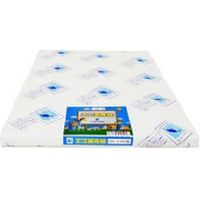 エコ画用紙 4ツ切厚口 125-4 100枚 エコガヨウシ4ツキリアツクチ100マイ 北越コーポレーション（直送品）