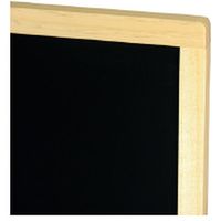 光 マーカー用黒板 白木仕上げ HBD456W（直送品）
