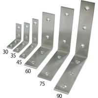 New Hikari （ニューヒカリ） ステンレス両面アングル 30×30×10 SH-RSA20-30 清水 1セット（100個入）（直送品）