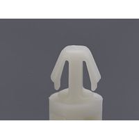 TRUSCO 片爪ワンタッチスペーサー 板厚1.6mm 支柱10.0mm 穴径3.5Φ 10個入 KOS10.03.5-10 1袋(10個)（直送品）