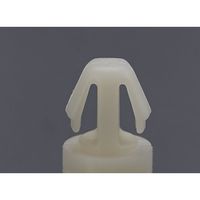 TRUSCO 片爪ワンタッチスペーサー 板厚1.6mm 支柱の高さ7.0mm 穴径3.5Φ 10個入 KOS7.03.5-10（直送品）