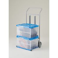 トラスコ中山 TRUSCO 折りたたみコンテナ用2輪運搬車 オリコンピック H1160 ツメ寸法550X370可変式 CP-5011 1台（直送品）