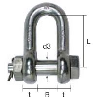 大洋製器工業 TAIYO SUS TAIYOシャックル SBー8(1000028) SUSSB-8 1個 851-6512（直送品）