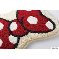 スミノエ ディズニーホームシリーズ ミッキー リボンマット 400×500mm レッド 4549781221267 1枚（直送品）