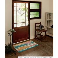 スミノエ ディズニーホームシリーズ プー ルックインマット 500×800mm グリーン 4549781221281 1枚（直送品）