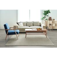 スミノエ 防炎 防音ラグ カーム 200×250cm ベージュ 4549781001203 1枚