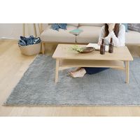 スミノエ 防炎 アレルブロックラグ ネオグラス 100cm円形 グレー 4549781206905 1枚