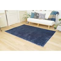 スミノエ BIG SIZE RUG ネオグラス ラグ 防炎 アレルブロック 2000×2500mm ネイビー 4549781206875 1枚（直送品）