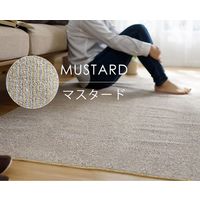スミノエ カルル PPL-1 ラグ 超軽量 2500×3500mm マスタード 4549781208305 1枚（直送品）