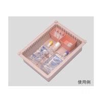 サカセ化学工業 アンプルケース(W80×D55×H70mm)ライトイエロー AT-5 1個 62-0853-42（直送品）