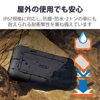 SSD 外付け 1TB ポータブル 5年保証 Rugged SSD Pro 耐衝撃 STHZ1000800 LaCie 1個（直送品）