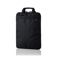 パソコンケース PCバッグ 撥水 ～13.3インチ 取っ手付 CORDURA 縦型 ブラック BM-IBCDH13BK エレコム 1個