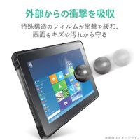 ゼロショックタブレットSLIM(LZ-WA10/W1)　フィルム　衝撃吸収　反射防止　指紋防止 TB-LZWA10FLP エレコム 1個