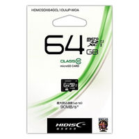 磁気研究所 microSDXCカード 64GB Class10 UHS1 アダプタなし HDMCSDX64GCL10UIJP-WOA 1個