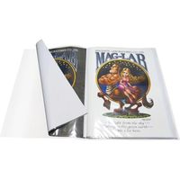 磁気研究所 ポスター保存用 B2クリアファイル 20枚収納(10ポケット)ホワイト ML-B2P10CL 1冊