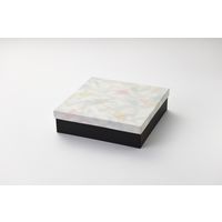 瑞光明 料理・弁当箱 雅シリーズ 足付式 小 S-7258 T-70-B v1327mybass7258t70b 1包（100セット）（直送品）