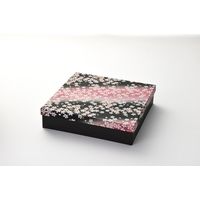 瑞光明 料理・弁当箱 雅シリーズ 足付式 大 彩友禅No.3020 T-85-ASK v1328mybadiy3020t85ask 100セット（直送品）