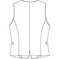 住商モンブラン ベスト レディス 黒チェック BG6002-0_19（直送品）