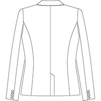 住商モンブラン ジャケット レディス 長袖 ブラック BM1001-0_15 1枚（直送品）