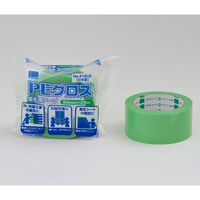 オカモト PEクロス養生用 No.412 ライトグリーン 50mm×25m巻 412 1ケース(30巻)