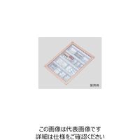 サカセ化学工業 アンプルケース(W233×D60×H42mm)ホワイト AT-16 1個 62-0853-76（直送品）