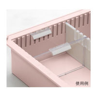 サカセ化学工業 トレー仕切板用 名札(W60×D20×H17mm) DN-5 1個 62-0852-95（直送品）