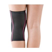 D&M トリコットニーパッド #Dー808 ブラックXピンク L 1個 62-0872-32（直送品）