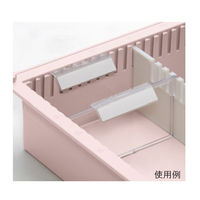 サカセ化学工業 トレー仕切板用 名札(W90×D25×H17mm) DN-6 1個 62-0852-96（直送品）