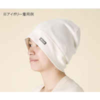 特殊衣料 アボネット ソフト スムースキャップ1 ストライプグリーン Mサイズ 2048 1個 61-9622-66（直送品）