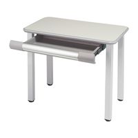 西村製作所 シンプル採血台90 ホワイト 51591 1個 62-3873-91（直送品）