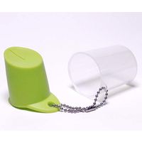 アイ・シー・アイデザイン研究所 KissII ペットボトル用(キャップ付) 10個入り リーフグリーン AK02CLG 1箱(10個)（直送品）