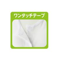 ケアファッション 婦人3分袖大寸ワンタッチシャツ ホワイト 3L 38118-05 1枚 61-7376-63（直送品）