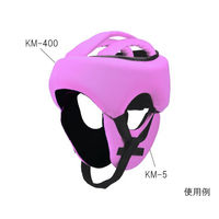 キヨタ ヘッドガード フィット専用頬パッド(左右1組)ピンク KM-5 ピンク 1個 61-9640-75（直送品）