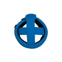 キヨタ ヘッドガード フィット KMー30A ブルー S~M 1個 61-9640-58（直送品）