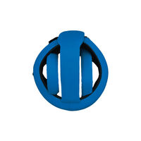 キヨタ ヘッドガード フィット KMー400A ブルー L~LL 1個 61-9640-65（直送品）